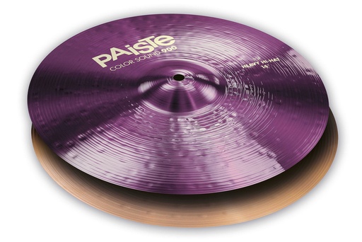 Cymbales Charleston 900 Serie Color Sound Purple - 14" Heavy