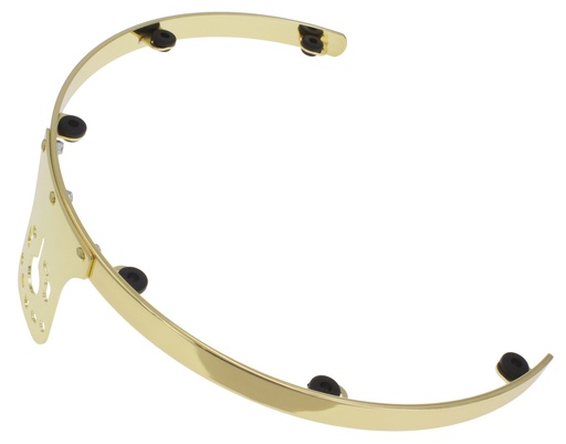 [SD-SPT-UN-16-8-BR] SPT-UN-16-8-BR - Rims / Suspension Tom 16" 8 Tirants Doré - Plaque Universelle