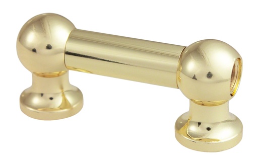 [SD-TL12D31-BR] TL12D31-BR - Coquille Tube - 31mm - Doré - Double Tirant (x1)