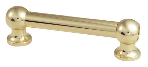 [SD-TL12D56-BR] TL12D56-BR - Coquille Tube - 56mm - Doré - Double Tirant (x1)