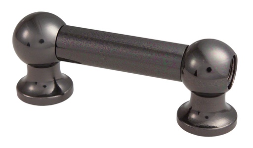 [SD-TL12S38-BK] TL12S38-BK - Coquille Tube - 38mm - Noir - Mono Tirant (x1)