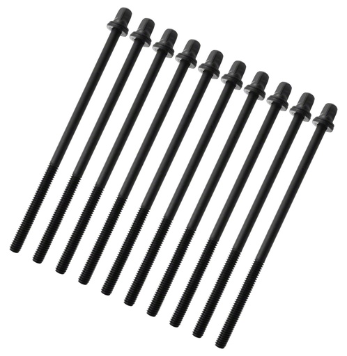 [SD-TRC-110W-BK] TRC-110W-BK - Tirant 110mm Noir avec Rondelle - Filetage 7/32" (x10)