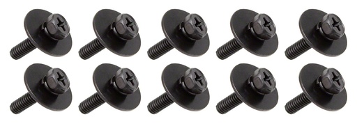 [SD-WSC4-14BK] WSC4-14BK - M4 14mm Noir - Vis Intérieure d'Accastillage pour Fût Bois (x10)