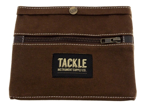 [TKL-WCGP-BR] Pochette en toile cirée - Marron