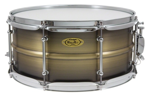 [WMA-BKA-6514SH] BKA-6514SH - Caisse Claire Black Dawg 14" x 6.5" - Fût Laiton Antique Brush