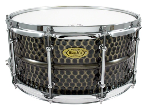 [WMA-BKH-6514SH] BKH-6514SH - Caisse Claire Black Dawg 14" x 6.5" - Fût Laiton Martelé