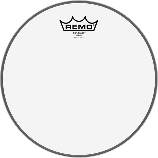 [BD-0310-00] Peau Diplomat Transparente 10" pour Tom/ Caisse claire