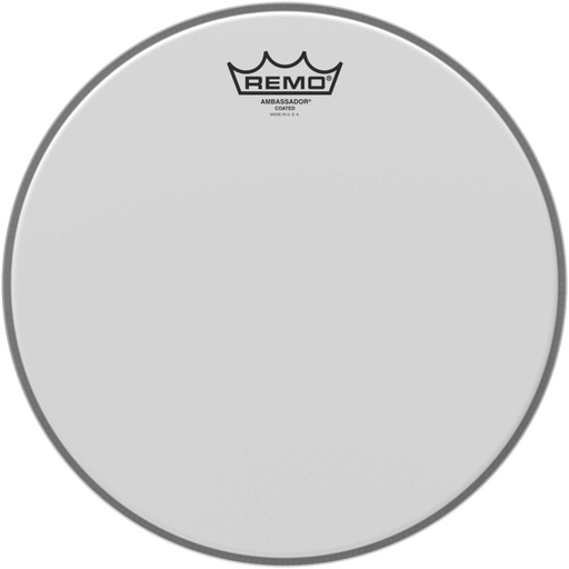 [BA-0112-00] Peau Ambassador sablée 12" pour Tom/ Caisse claire