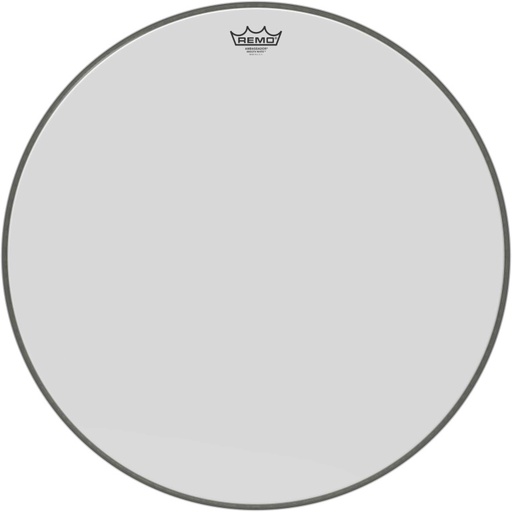 [BR-1226-00] Peau Ambassador blanc lisse 26" pour Grosse caisse