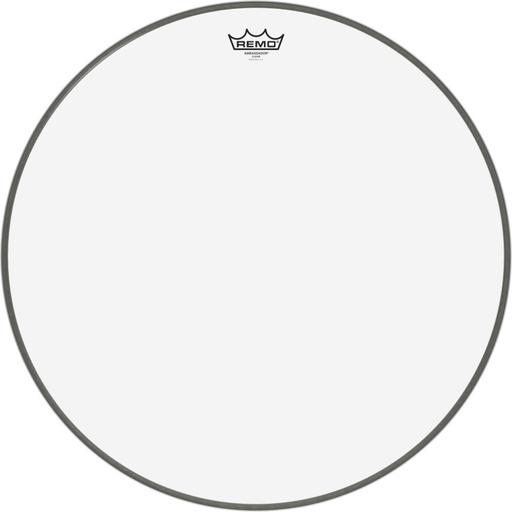 [BR-1322-00] Peau Ambassador transparente 22" pour Grosse caisse