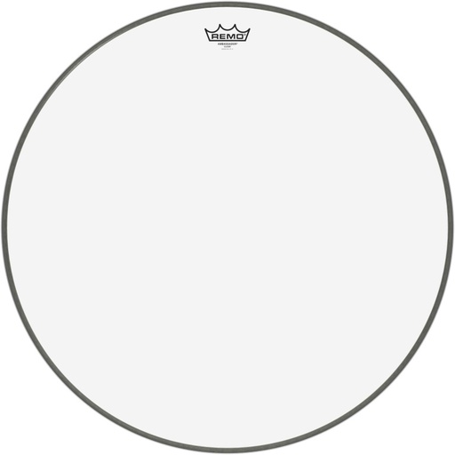 [BR-1326-00] Peau Ambassador transparente 26" pour Grosse caisse
