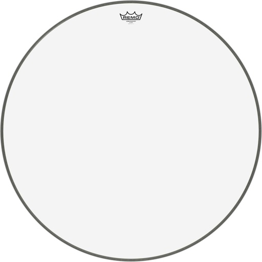 [BR-1328-00] Peau Ambassador transparente 28" pour grosse caisse