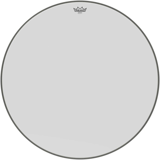 [BB-1230-00] Peau Emperor blanc lisse 30" pour grosse caisse