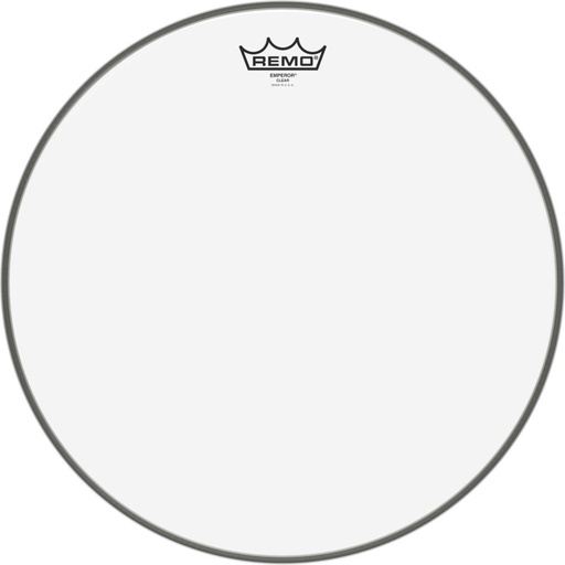 [BE-0316-00] Peau Emperor Transparente 16" pour Caisse claire/ Tom sur pieds