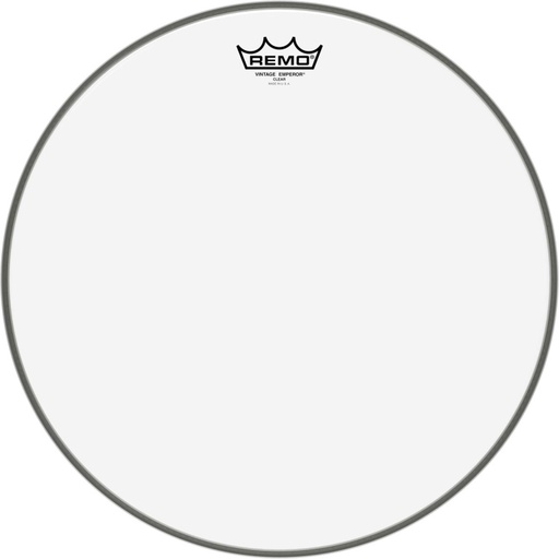 [VE-0316-00] Peau Vintage Emperor transparente 16" pour caisse claire/tom sur pieds