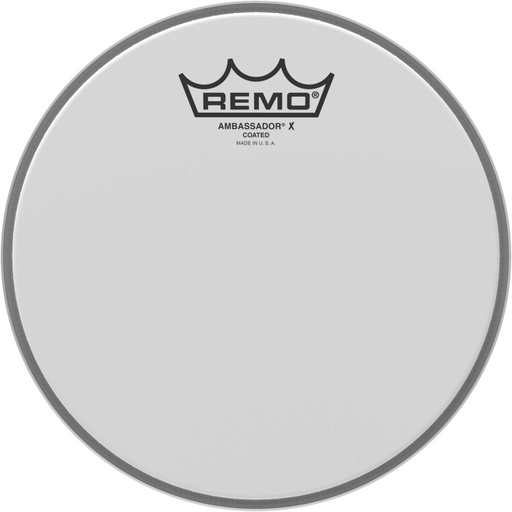 [AX-0108-00] Peau Ambassador X sablée 8" pour Tom/Caisse Claire