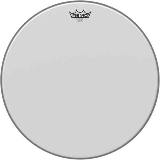 [AX-0118-00] Peau Ambassador X sablée 18" pour Caisse Claire/Tom sur pieds