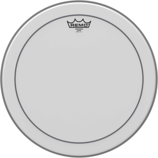 [PS-0116-00] Peau Pinstripe sablée 16" pour Caisse claire/ Tom sur pieds