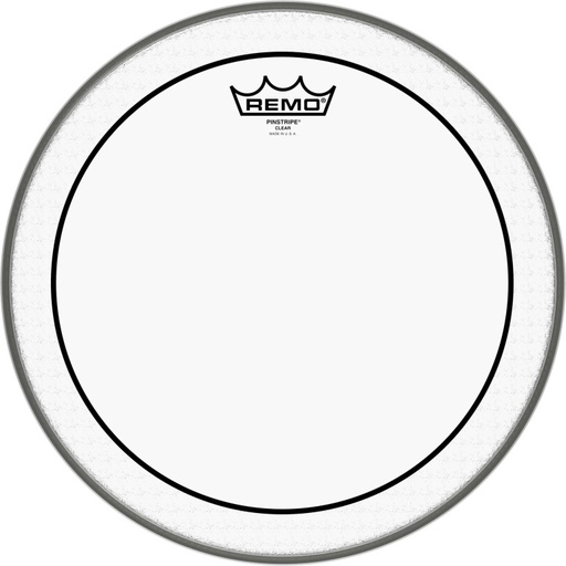 [PS-0313-00] Peau Pinstripe transparente 13" pour Tom/ Caisse claire