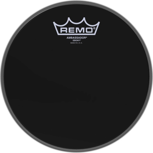 [ES-0008-00] Peau Ebony Ambassador 8" pour Tom