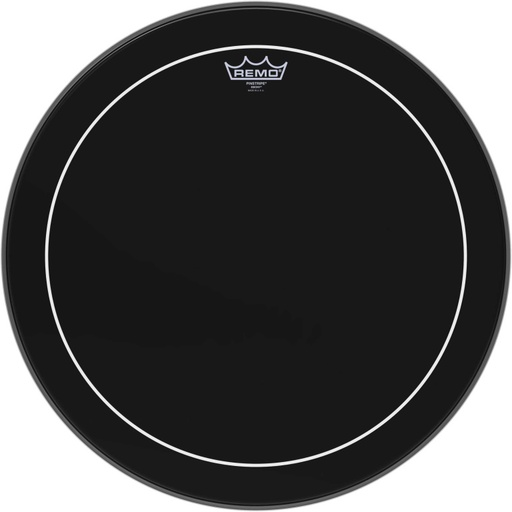 [ES-0620-PS] Peau Ebony Pinstripe 20" pour Tom sur pieds