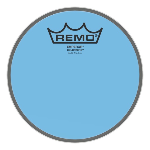 [BE-0306-CT-BU] Peau de frappe Emperor Colortone, bleu, 6"