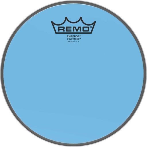 [BE-0308-CT-BU] Peau de frappe Emperor Colortone, bleu, 8"