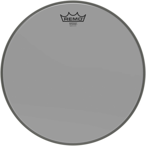 [BE-0314-CT-SM] Peau de frappe Emperor Colortone, smoke, 14"