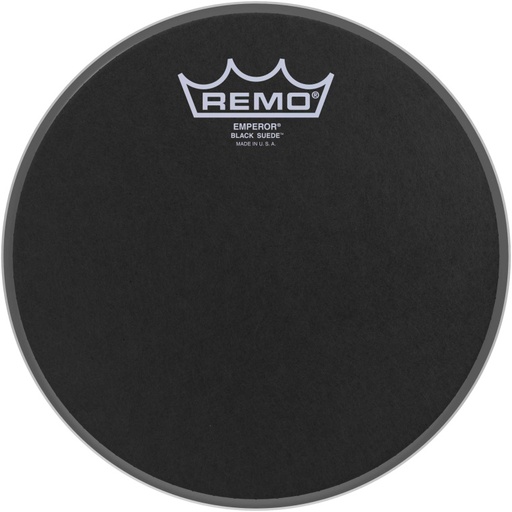 [BE-0808-ES] Peau Black Suede Emperor 08" pour Tom