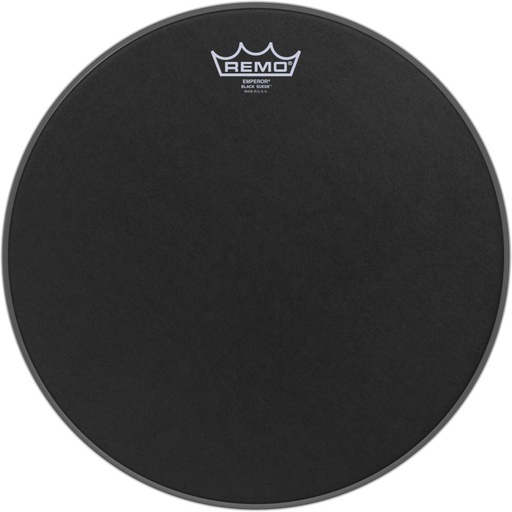 [BE-0814-ES] Peau Black Suede Emperor 14" pour Tom/ Caisse claire/ Tom sur pieds