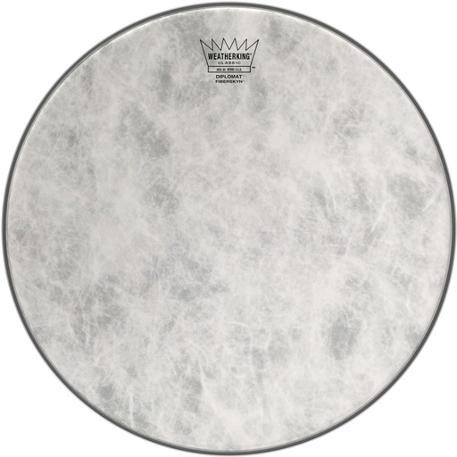 [CL-0514-FD] Peau de frappe Fiberskyn Diplomat de 14" pour batterie vintage ou personnalisée (Classic Fit)
