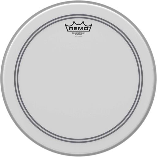 [P3-0114-BP] Peau Powerstroke 3 Ambassador sablée 14" pour Caisse claire
