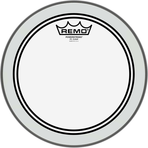 [P3-0310-BP] Peau Powerstroke 3 Ambassador transparente 10" pour Tom/ Caisse claire