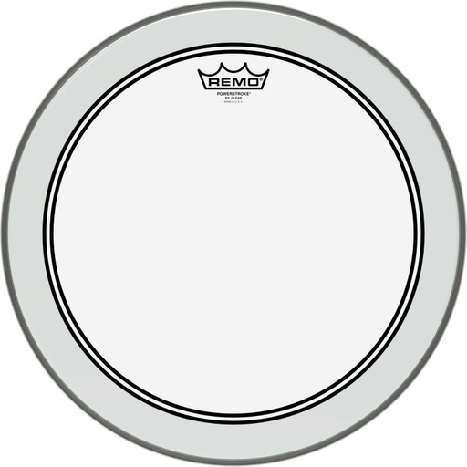 [P3-0316-BP] Peau Powerstroke 3 Ambassador transparente 16" pour Caisse claire