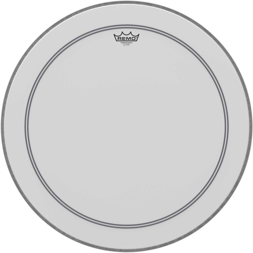 [P3-1123-C2] Peau Powerstroke 3 sablée de 23" pour grosse caisse