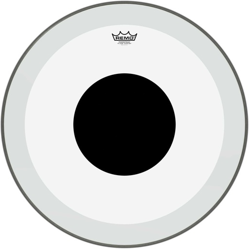 [P3-1324-10] Peau Powerstroke 3 transparente de 24" pour grosse caisse