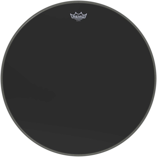 [P3-1024-ES] Peau Powerstroke 3 Ebony 24" + renfort pour grosse caisse