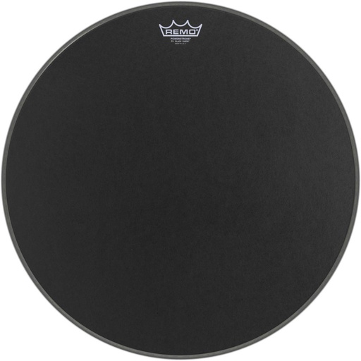 [P3-1822-ES] Peau Powerstroke 3 Black Suede 22" pour grosse caisse