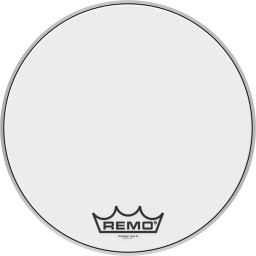 [PM-1020-MP] Peau Powermax Ultra White 20" pour grosse caisse de parade