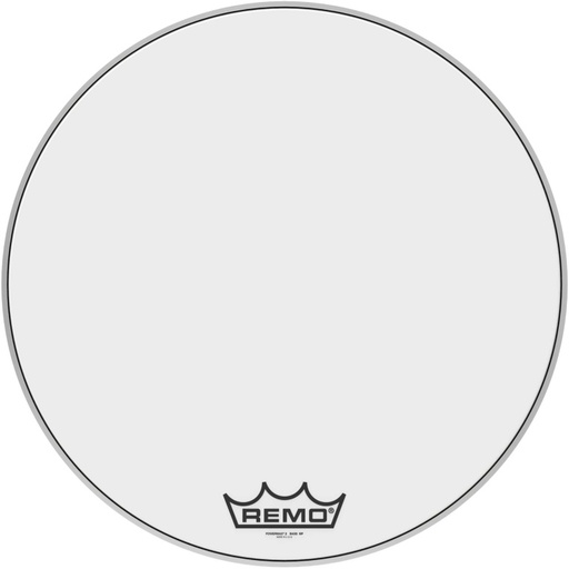 [PM-2026-MP] Peau Powermax 2 Ultra White 26" pour grosse caisse de parade