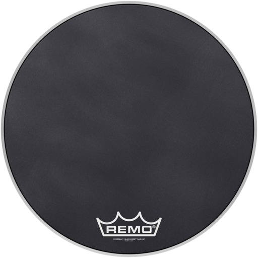 [PM-1822-MP] Peau Powermax Black Suede 22" pour G.Caisse de parade