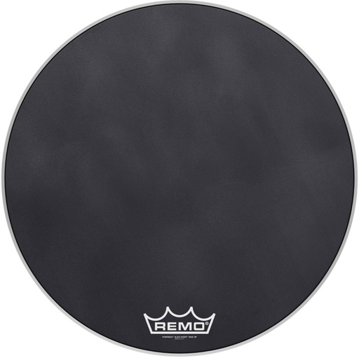 [PM-1828-MP] Peau Powermax Black Suede 28" pour G.Caisse de parade