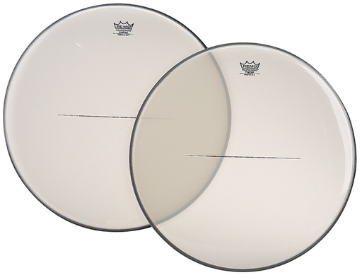 [TC-2308-RS] Peau Custom Clear 23 8/16", cerclage intérieur en aluminium, pour timpani