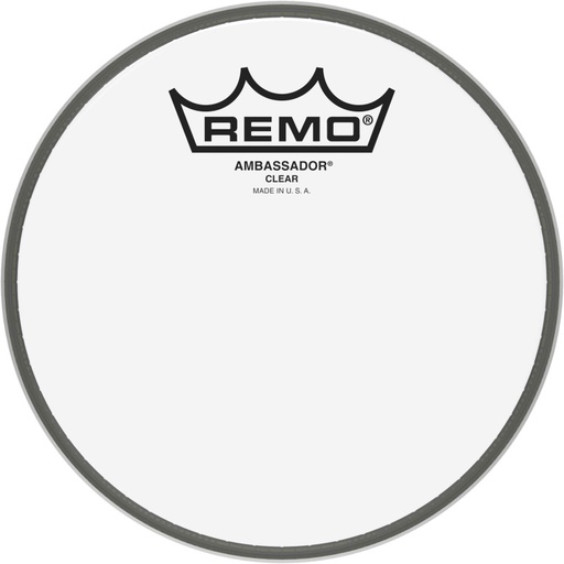 [BA-0306-TM] Peau Ambassador transparente 6" pour Tamborim