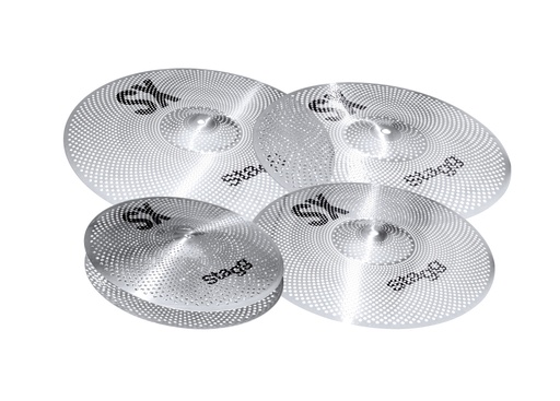 [SXM SET] Pack Cymbales 14/16/18/20 d'entraînement silencieuses | STAGG