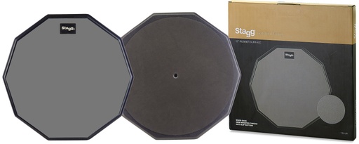 [TD-12R] Practice pad de table de 12" (tampon d'exercice), décagonal
