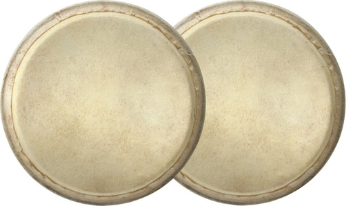 [BW-70N HEAD SET] Paire de peaux 6" + 7" pour Bongos