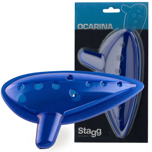 [OCA-PL BL] Ocarina en plastique bleu