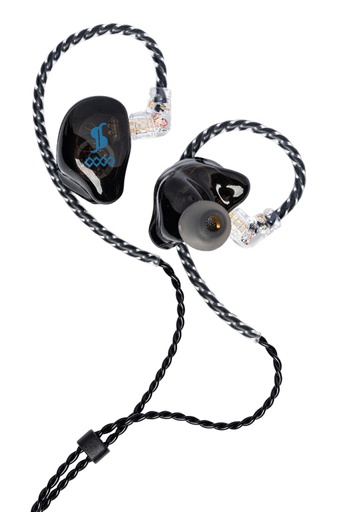 [SPM-235 BK] Ecouteurs haute résolution à isolation acoustique, noirs