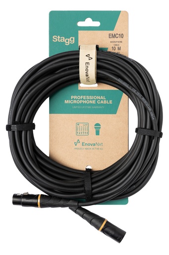 [EMC10] Câble microphone, XLR/XLR (m/f), 10 m (33'), série E